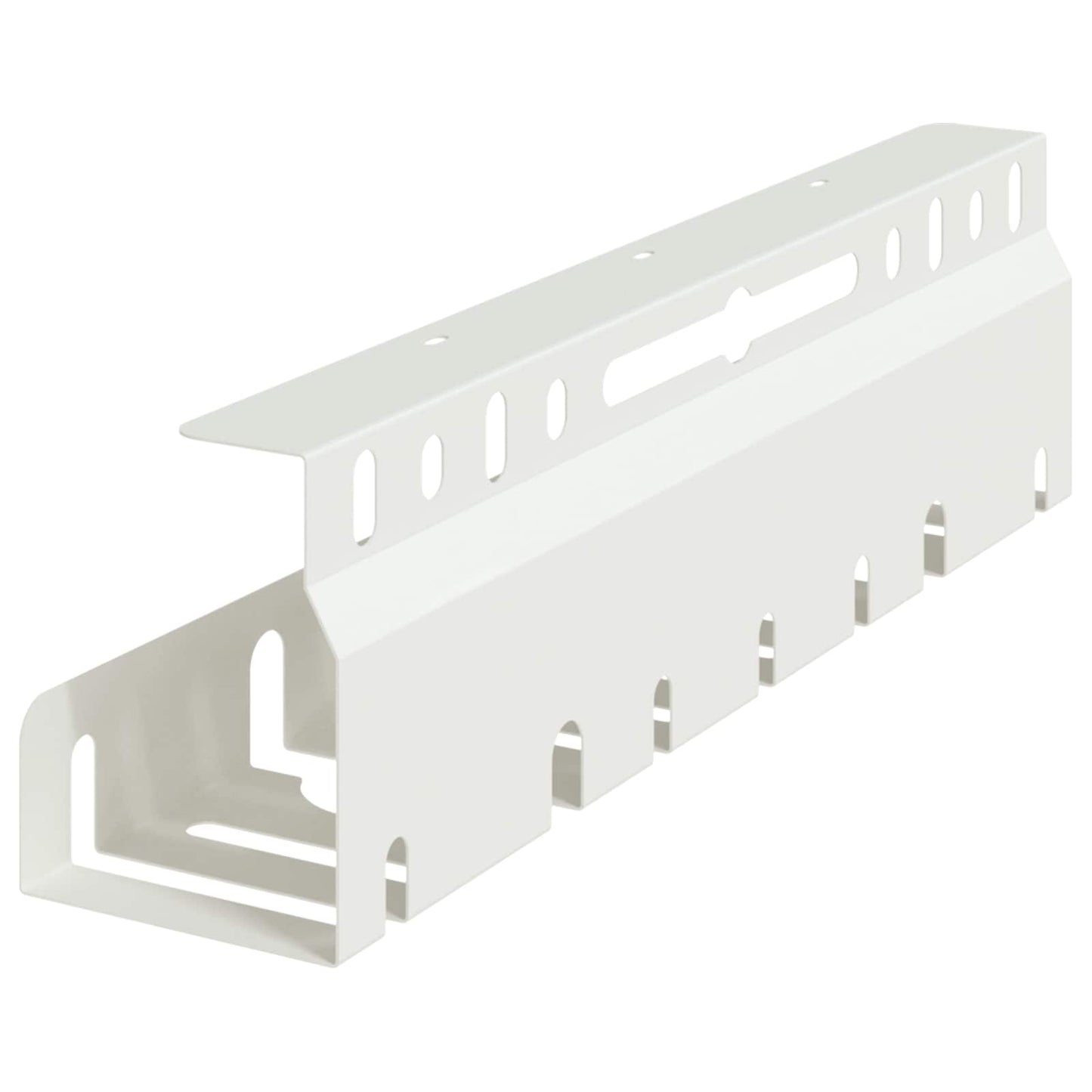 Unter dem Schreibtisch Kabelmanagement Tray 2 Stk. Weiß