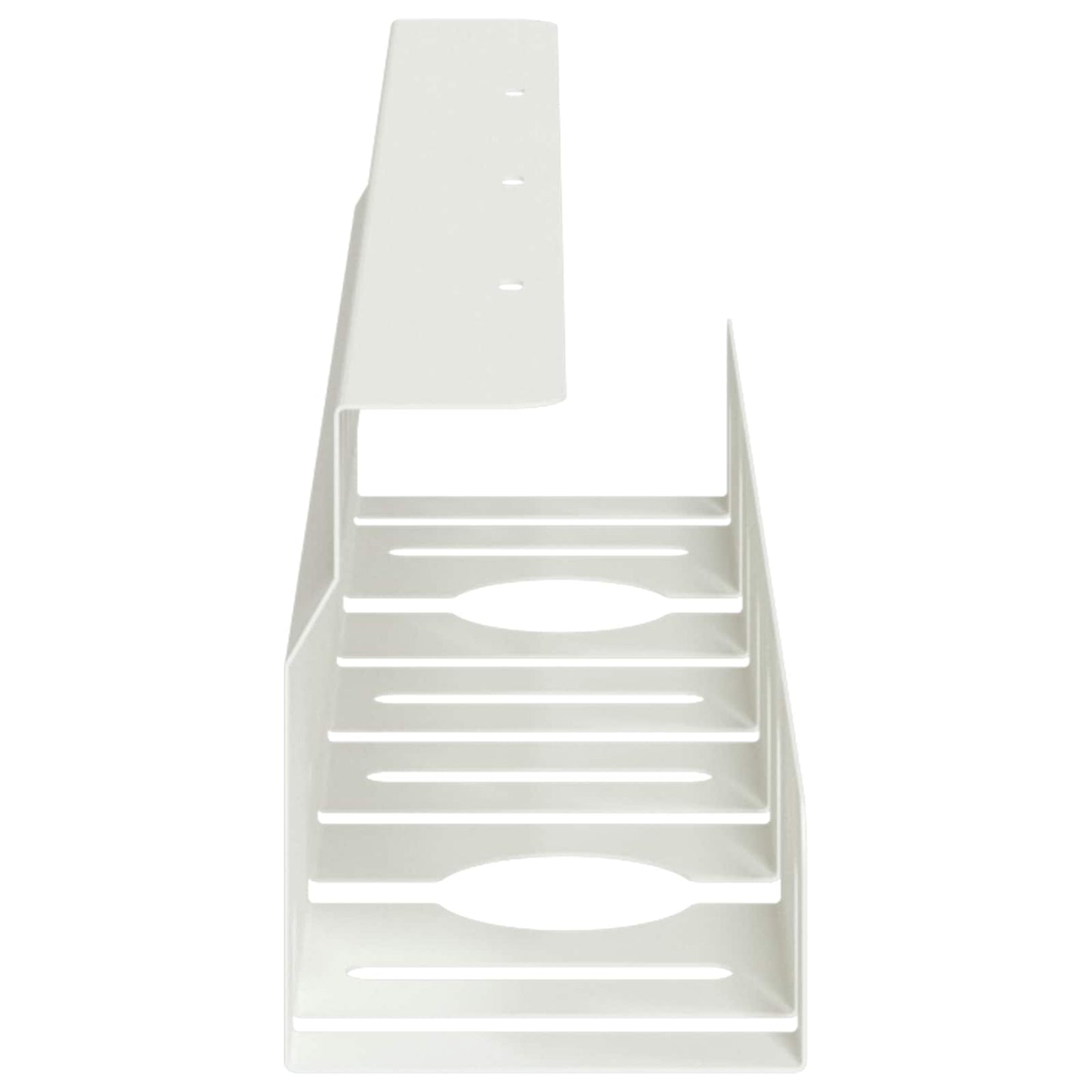 Unter dem Schreibtisch Kabelmanagement Tray 2 Stk. Weiß
