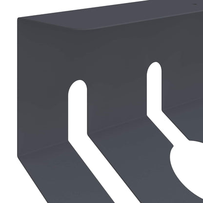 Unter dem Schreibtisch Kabelmanagement Tray 2 Stk. Anthrazit