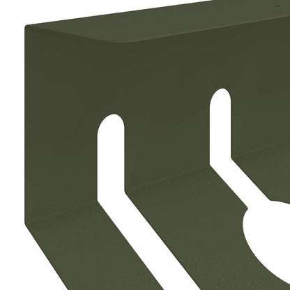 Unter dem Schreibtisch Kabelmanagement Tray 2 Stk. Olivgrün