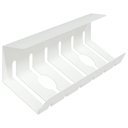 Unter dem Schreibtisch Kabelmanagement Tray 2 Stk. Weiß
