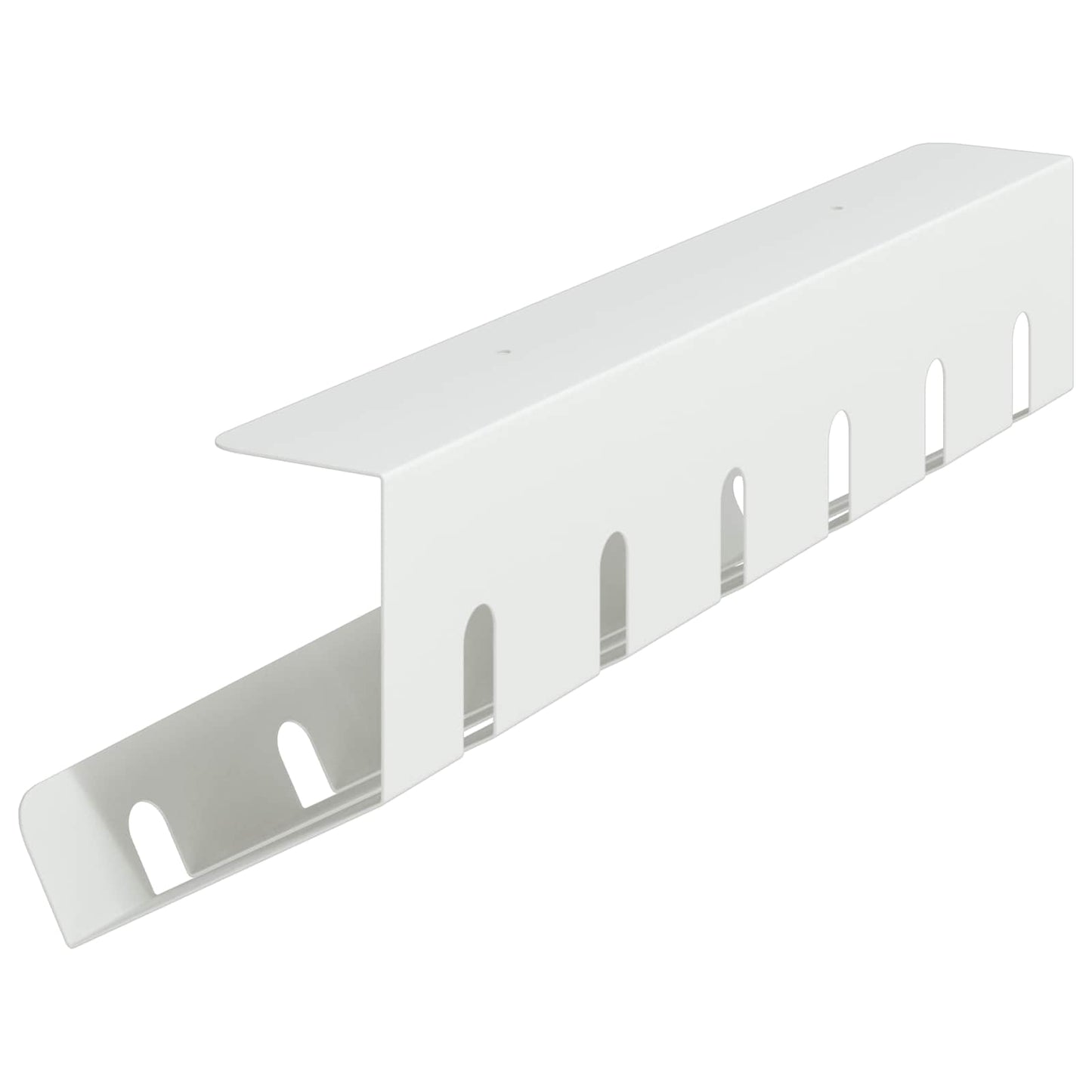 Unter dem Schreibtisch Kabelmanagement Tray 2 Stk. Weiß