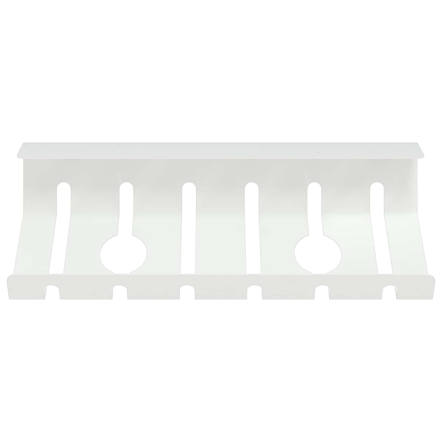 Unter dem Schreibtisch Kabelmanagement Tray 2 Stk. Weiß