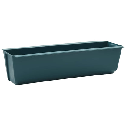 Blumenboxen für Euro-Paletten 12 stk. Grün 36 x 13,5 x 9,5 cm