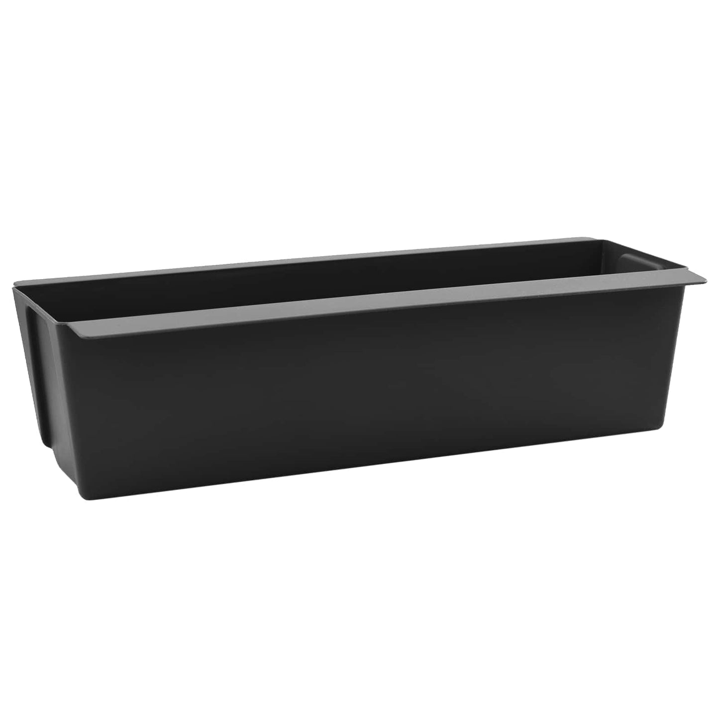 Blumenboxen für Euro-Paletten 12 stk. Schwarz Polypropylen
