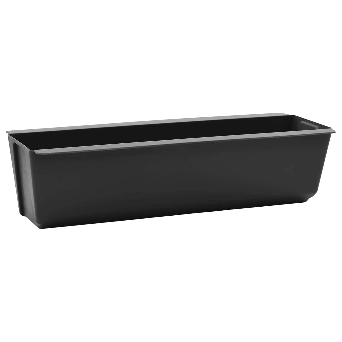 Blumenboxen für Euro-Paletten 12 stk. Schwarz Polypropylen