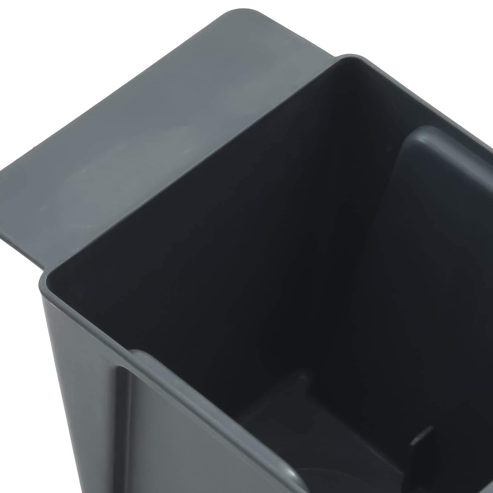 Blumenboxen für Euro-Paletten 12 stk. Grau 13,5 x 9 x 9,5 cm