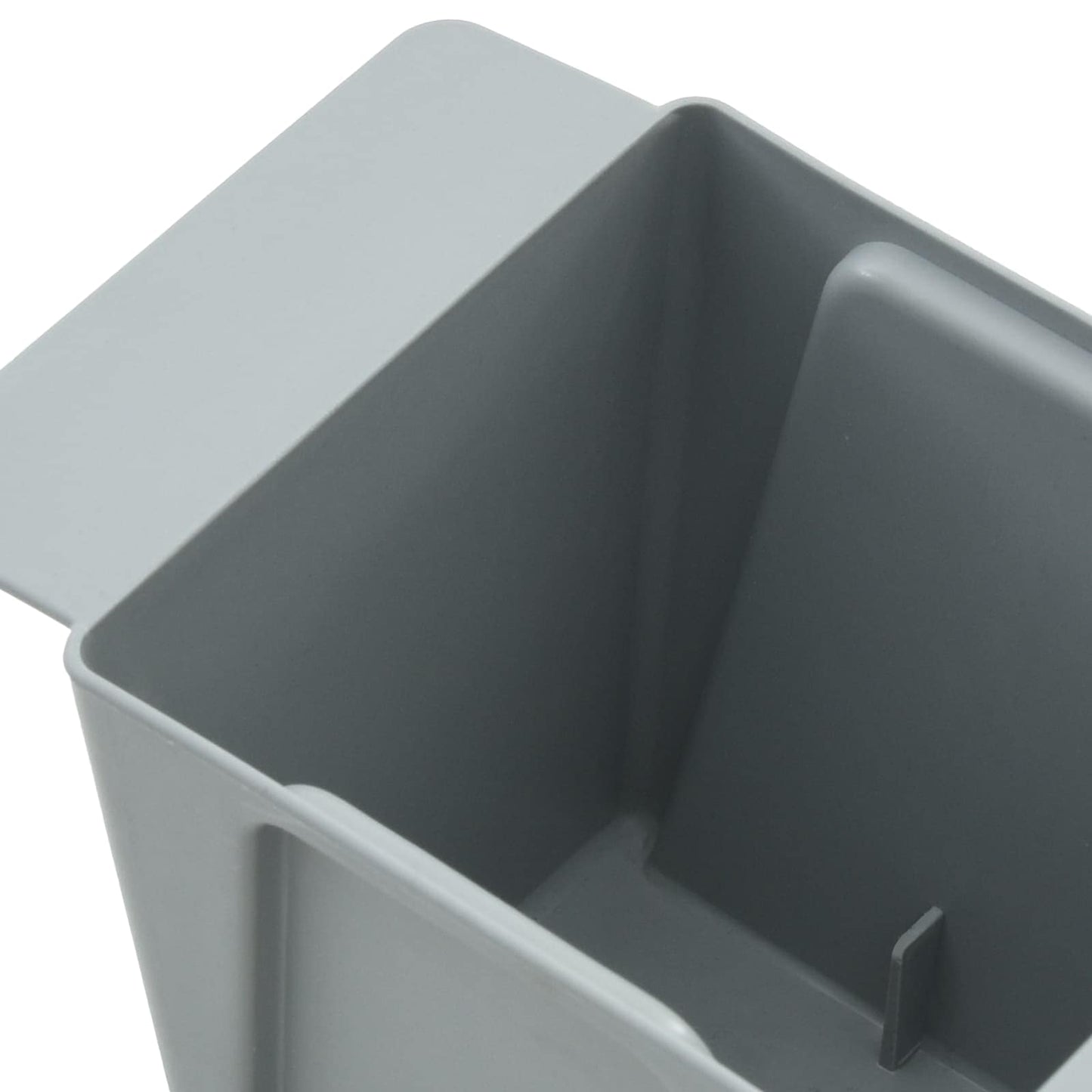 Blumenboxen für Euro-Paletten 12 stk. Hellgrau 14 x 9 x 9,5 cm