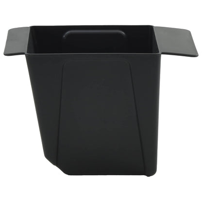 Blumenboxen für Euro-Paletten 24 stk. Schwarz 13,5 x 9 x 9,5 cm