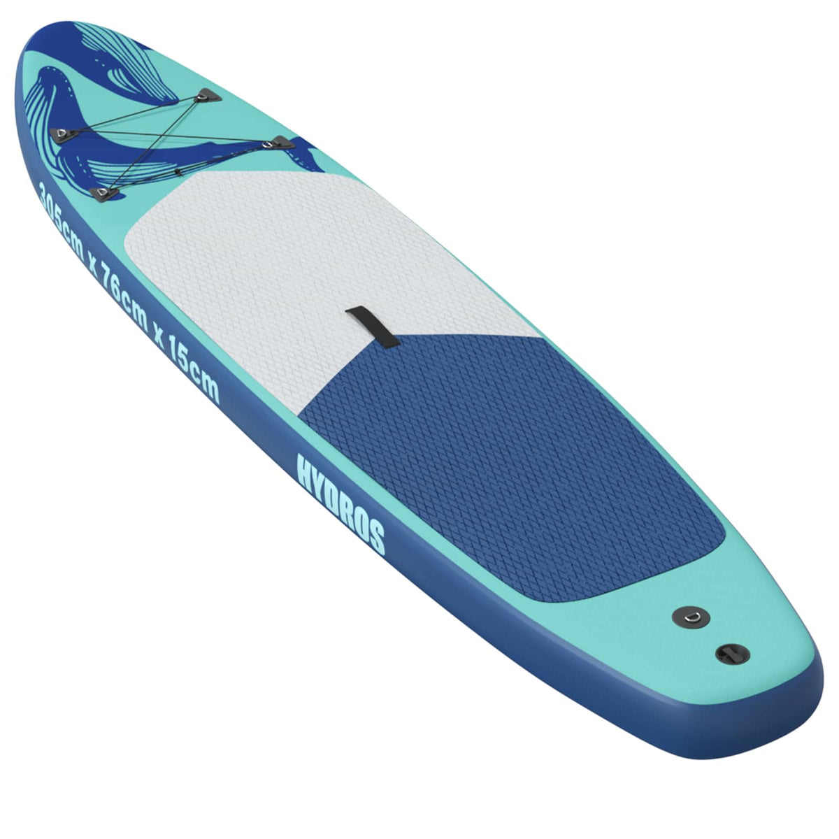 Aufblasbares Stand Up Paddle Board HYDROS 305 x 76 x 15 cm