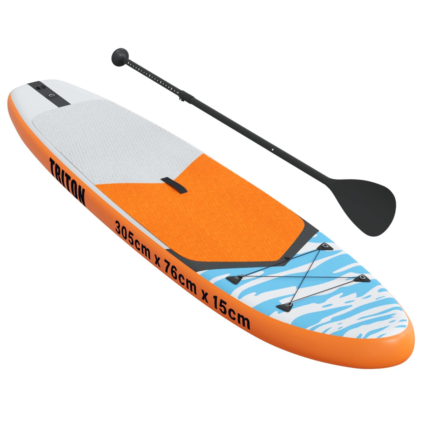 Aufblasbares Stand-Up-Paddle-Board TRITON 305 x 76 x 15 cm Blau