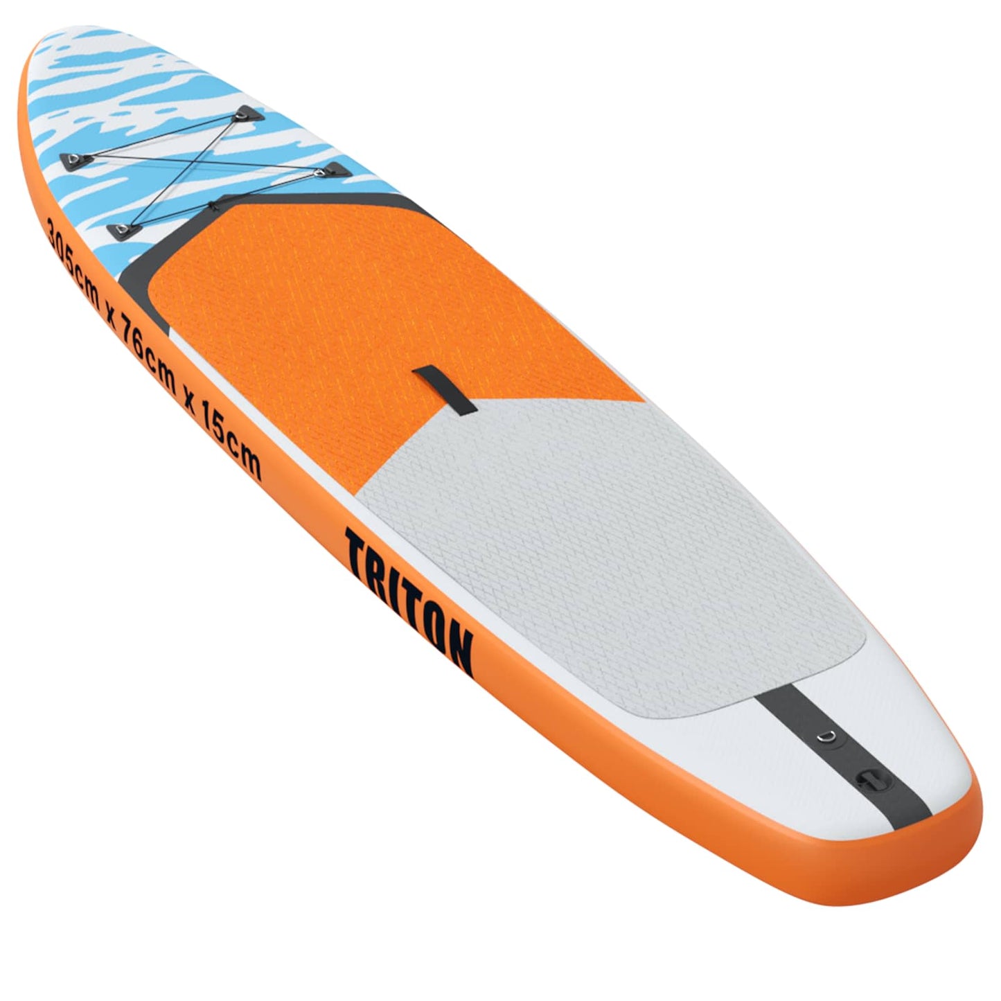 Aufblasbares Stand-Up-Paddle-Board TRITON 305 x 76 x 15 cm Blau
