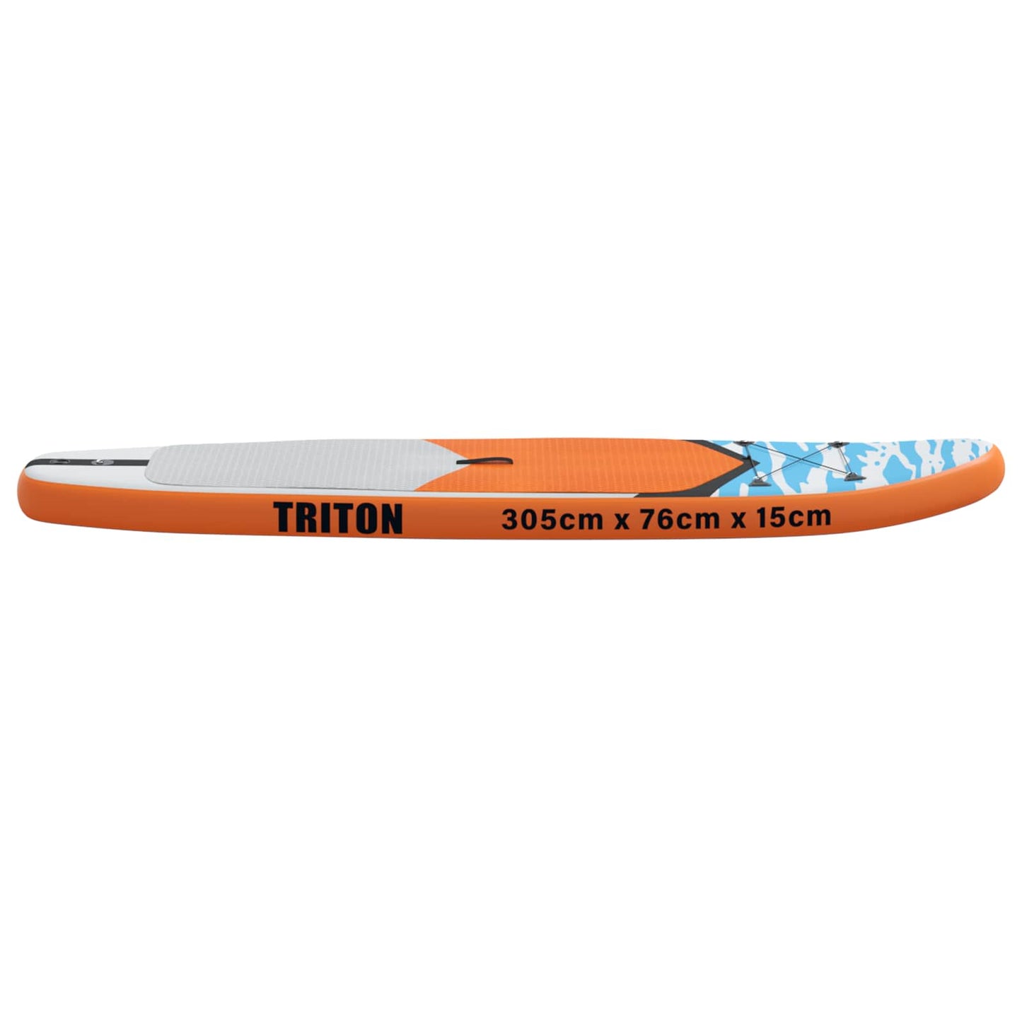 Aufblasbares Stand-Up-Paddle-Board TRITON 305 x 76 x 15 cm Blau
