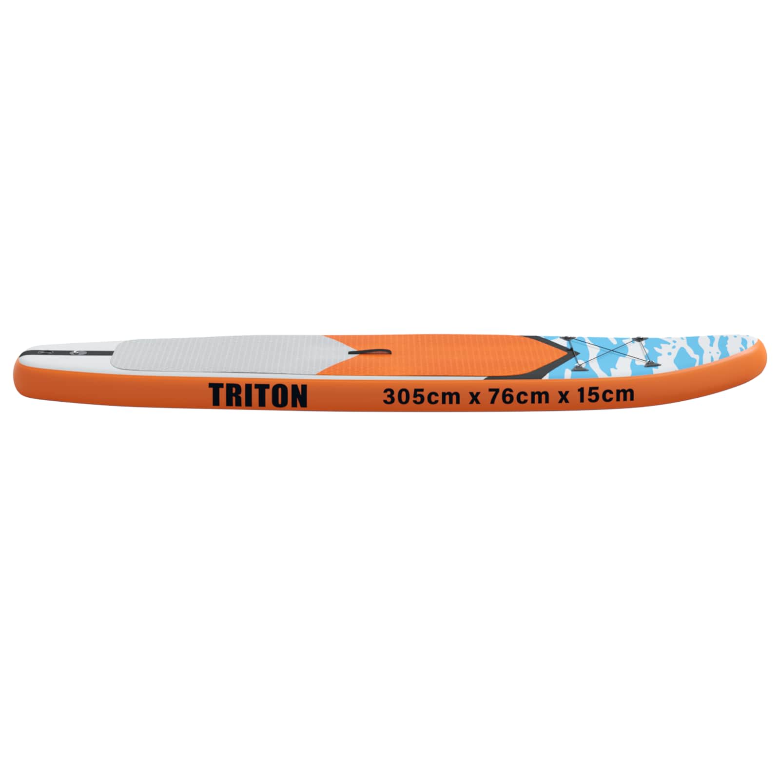 Aufblasbares Stand-Up-Paddle-Board TRITON 305 x 76 x 15 cm Blau