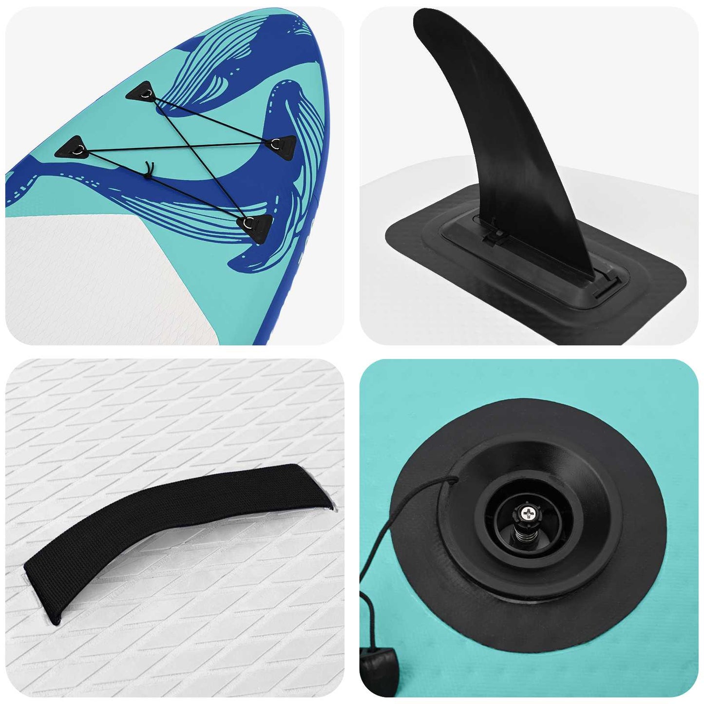 Aufblasbares Stand Up Paddle Board HYDROS 335 x 76 x 15 cm für