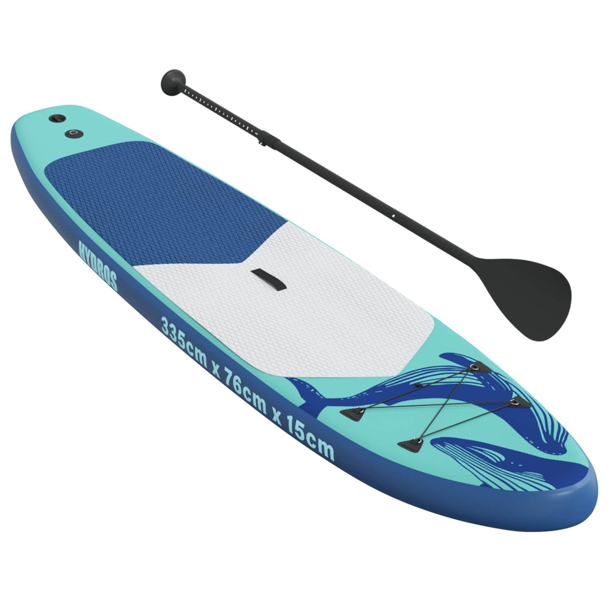Aufblasbares Stand Up Paddle Board HYDROS 335 x 76 x 15 cm