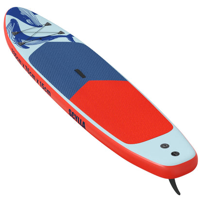 Aufblasbares Stand Up Paddle Board SCYLLA 335 x 76 x 15 cm Blau
