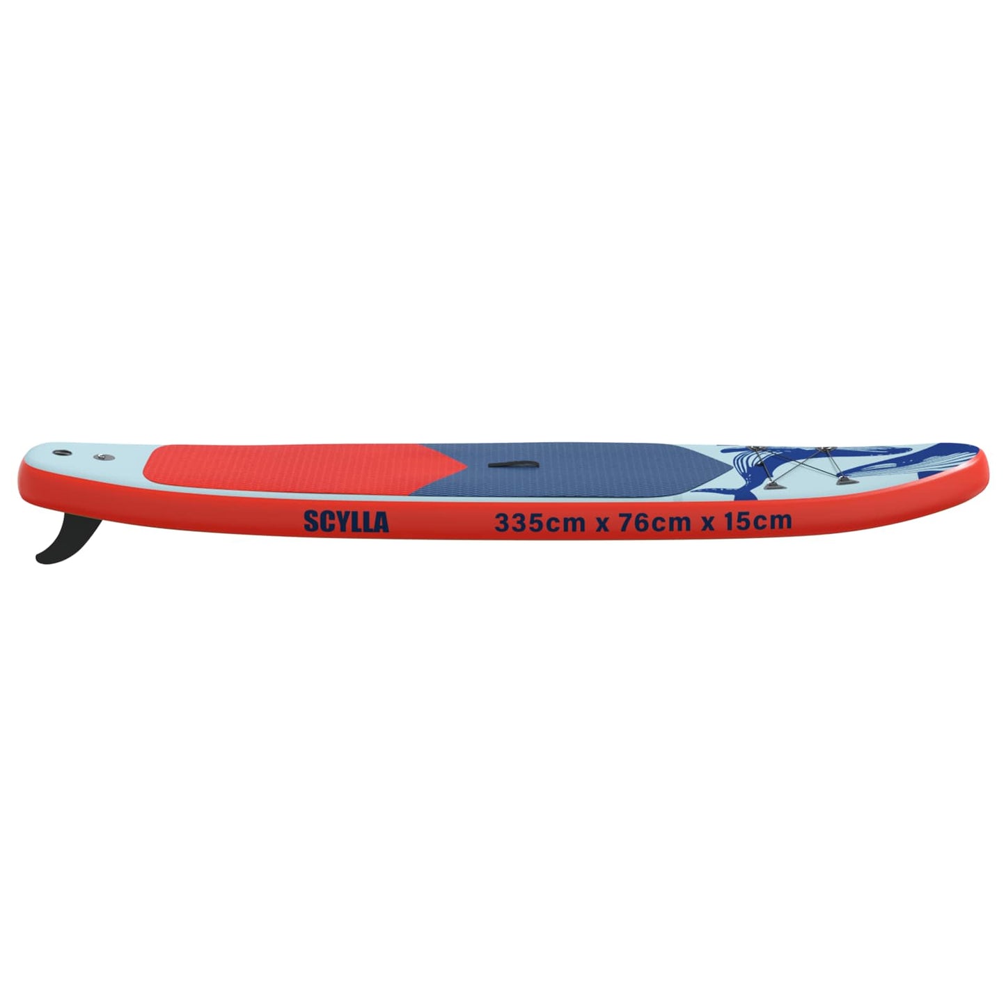 Aufblasbares Stand Up Paddle Board SCYLLA 335 x 76 x 15 cm Blau