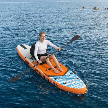 SUP Board mit Sitz 2-in-1 TRITON 305 x 76 x 15 cm Blau