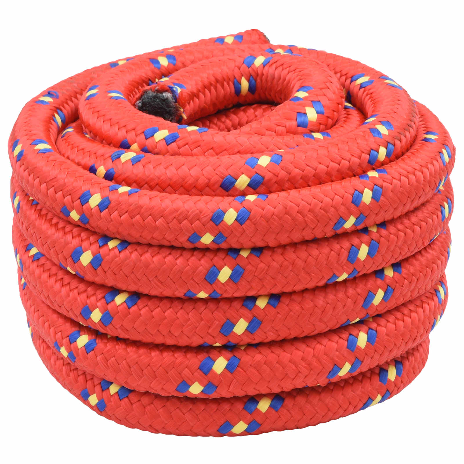 Bootsseil 3 mm 10 m Rot PP