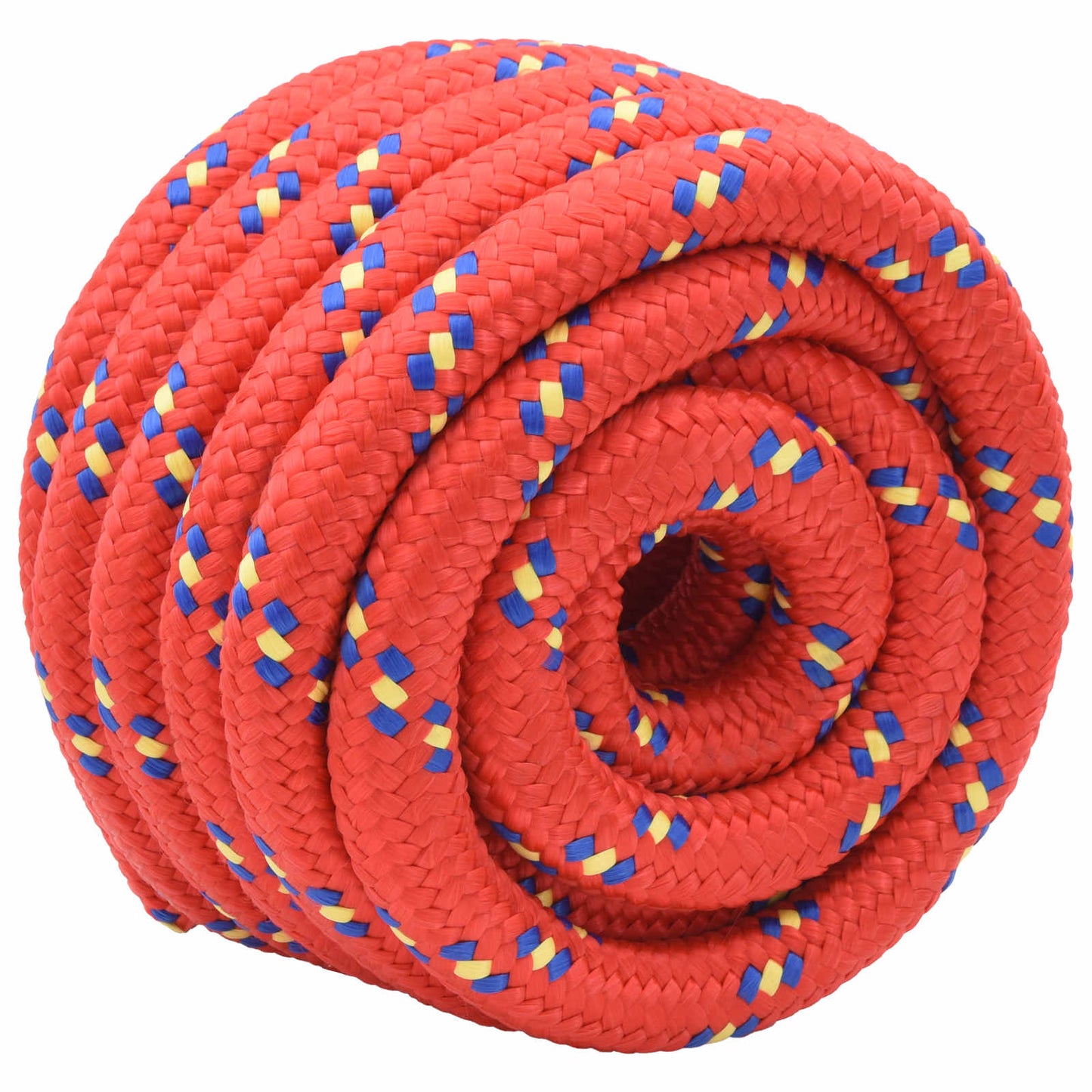 Bootsseil 4 mm 10 m Rot