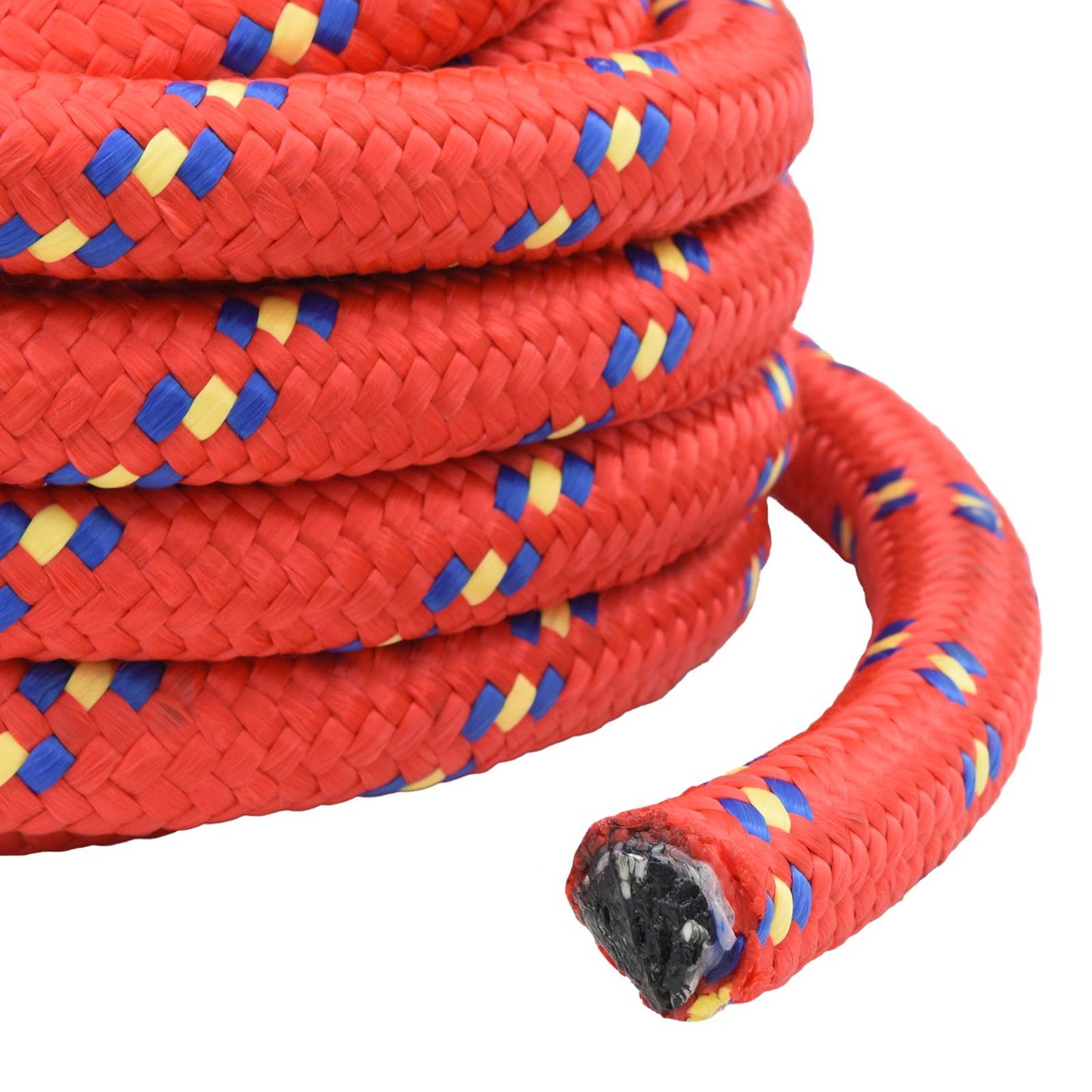 Bootsseil 5 mm 25 m Rot