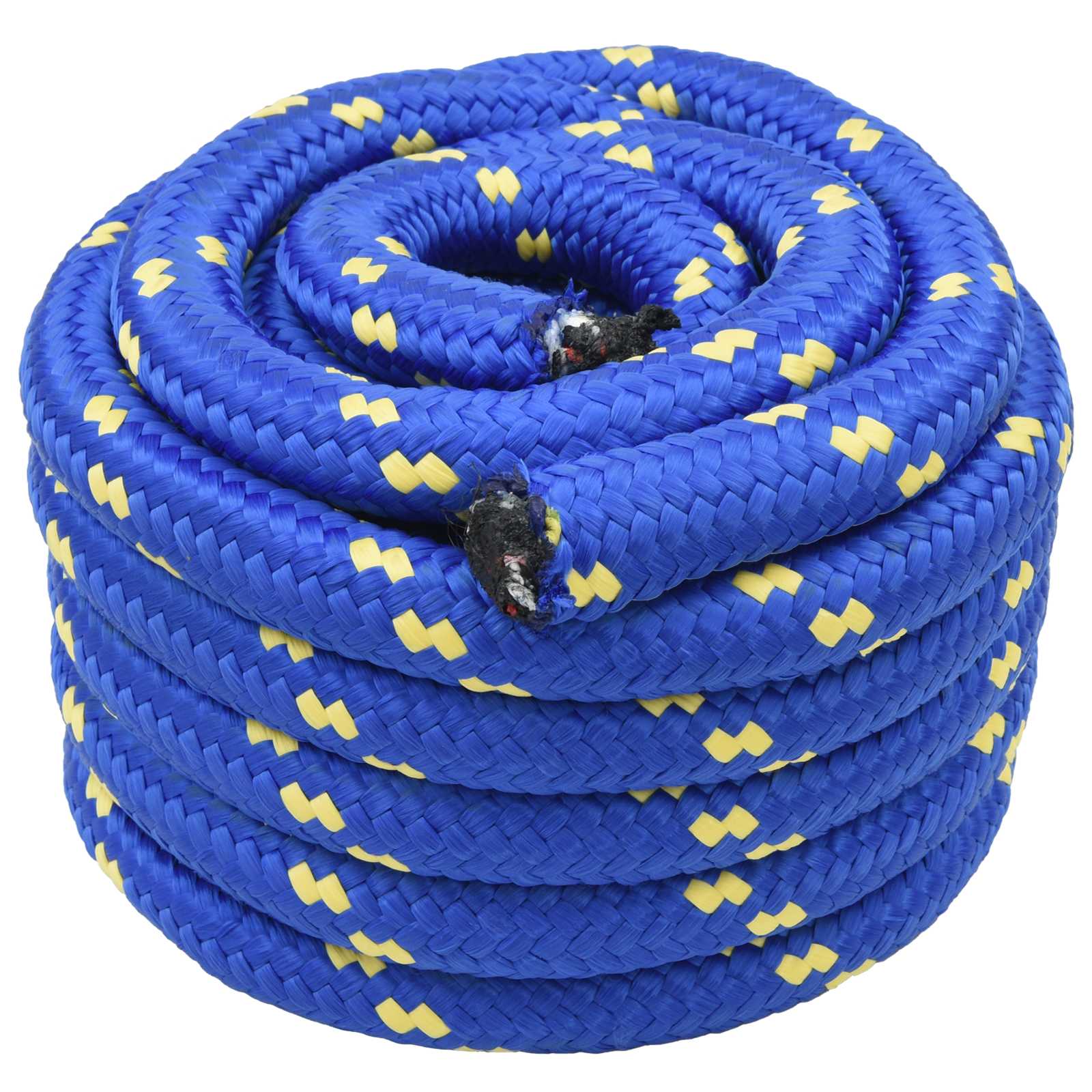 Bootsseil 5 mm 25 m Blau