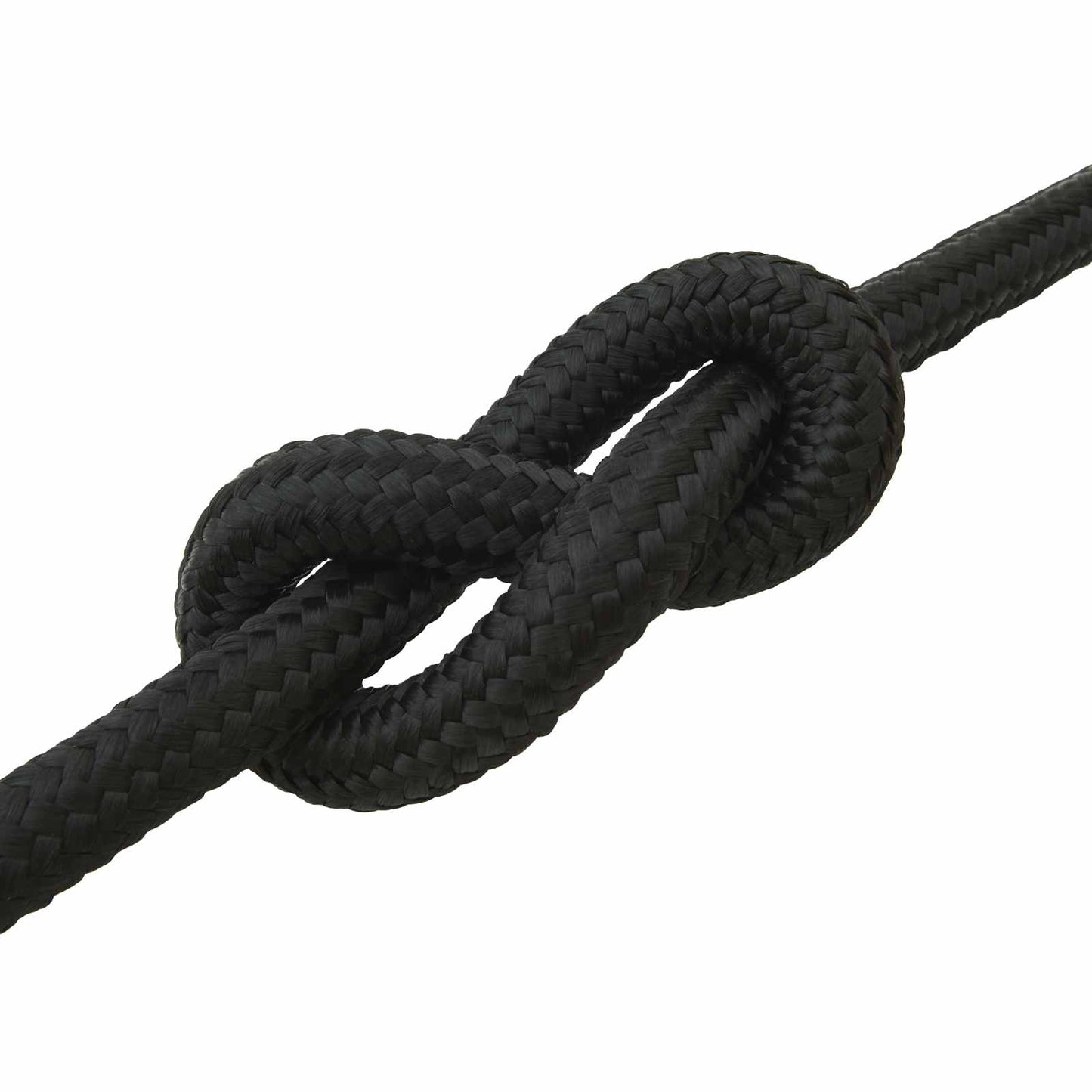 Bootsseil 4 mm 5 m Schwarz