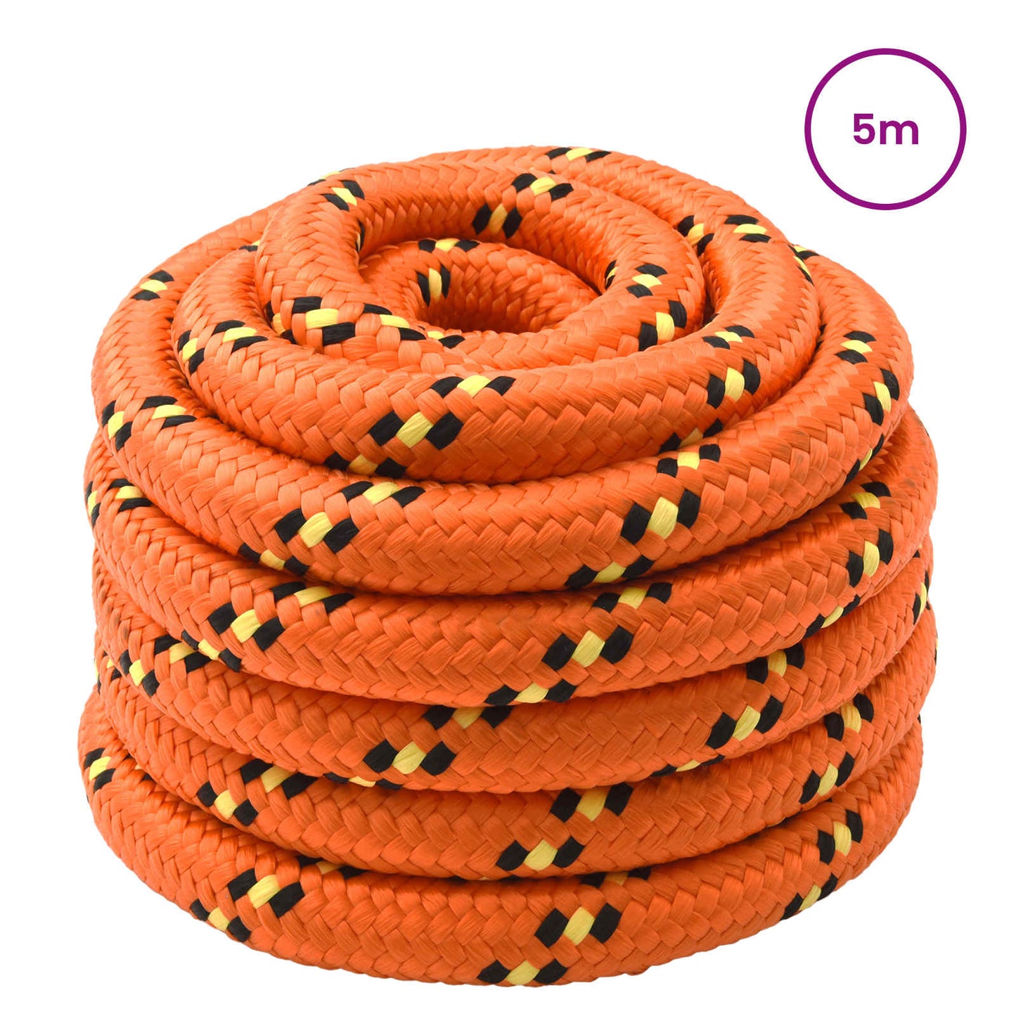 Bootsseil 3 mm 5 m Orange PP