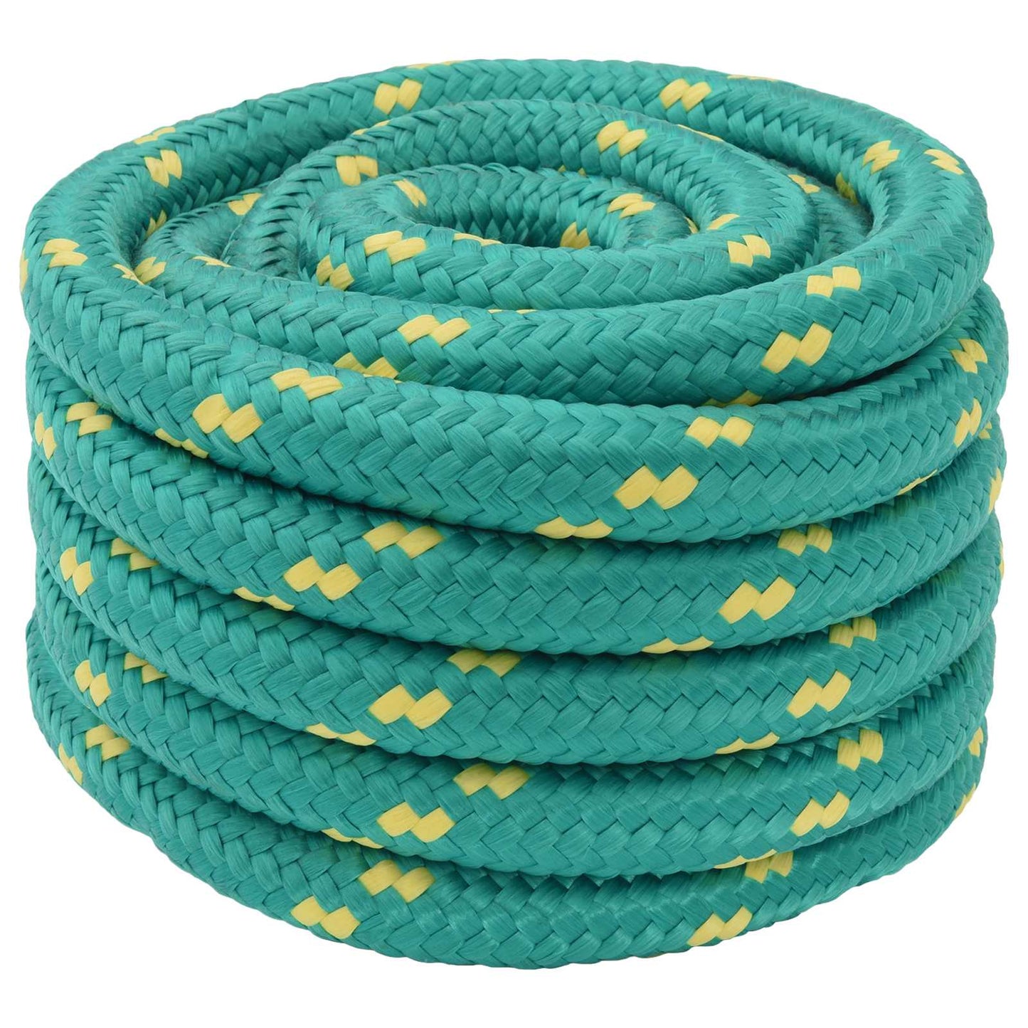 Bootsseil 4 mm 25 m Grün