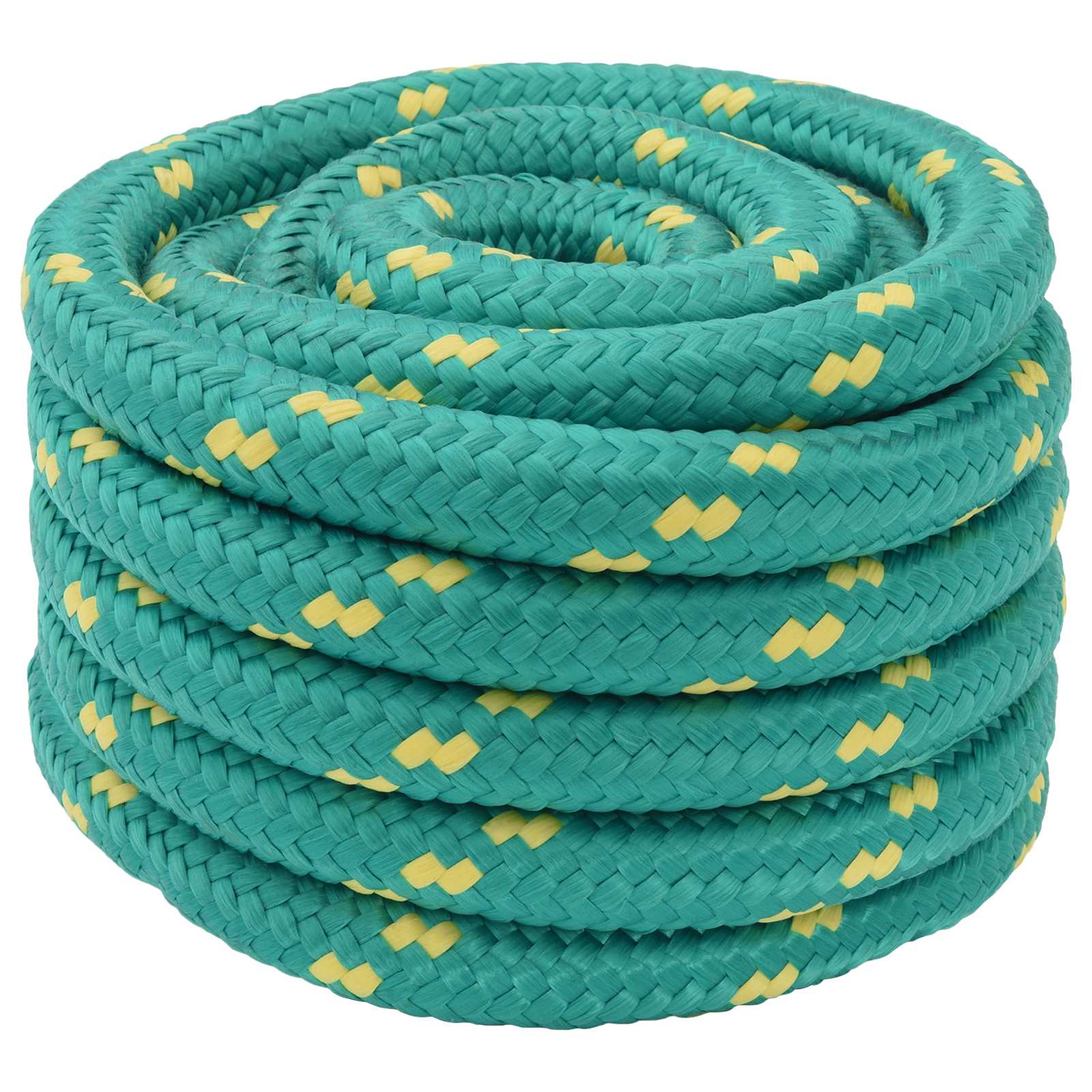 Bootsseil 4 mm 25 m Grün