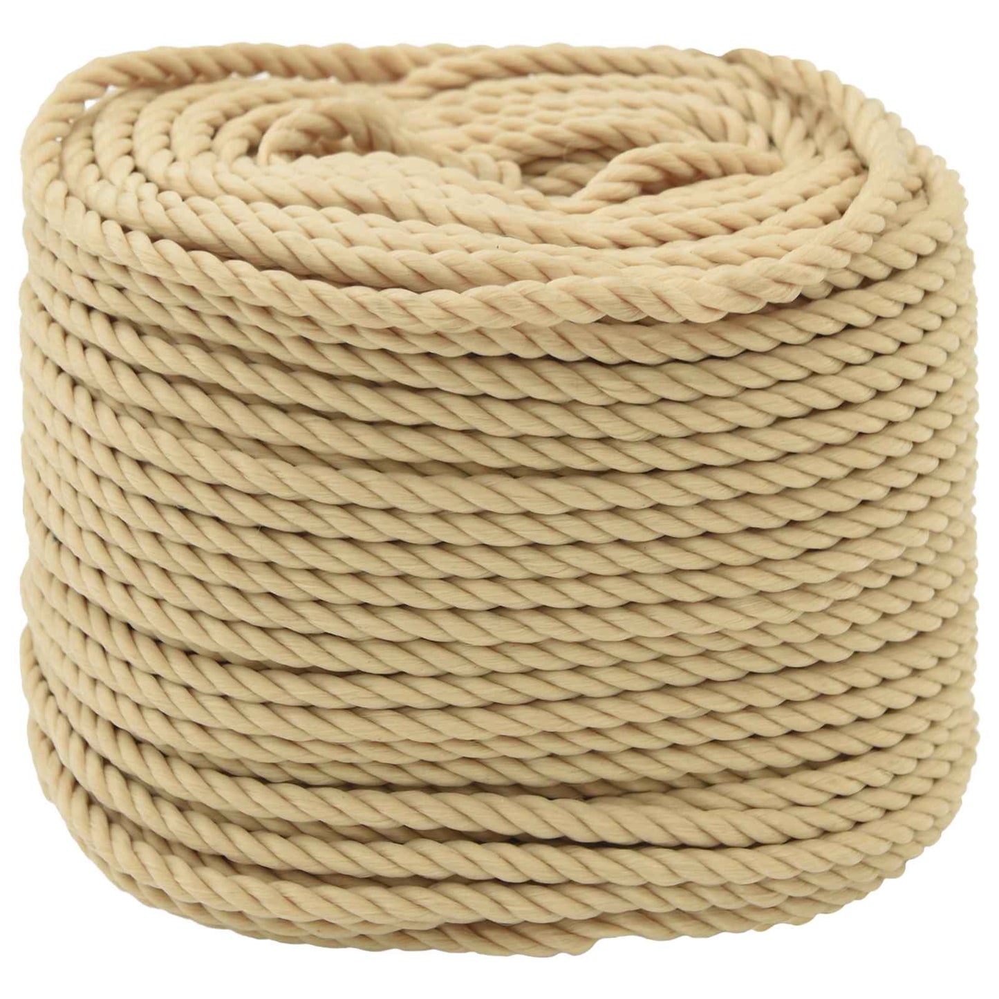 Bootsseil 4 mm 50 m Natur