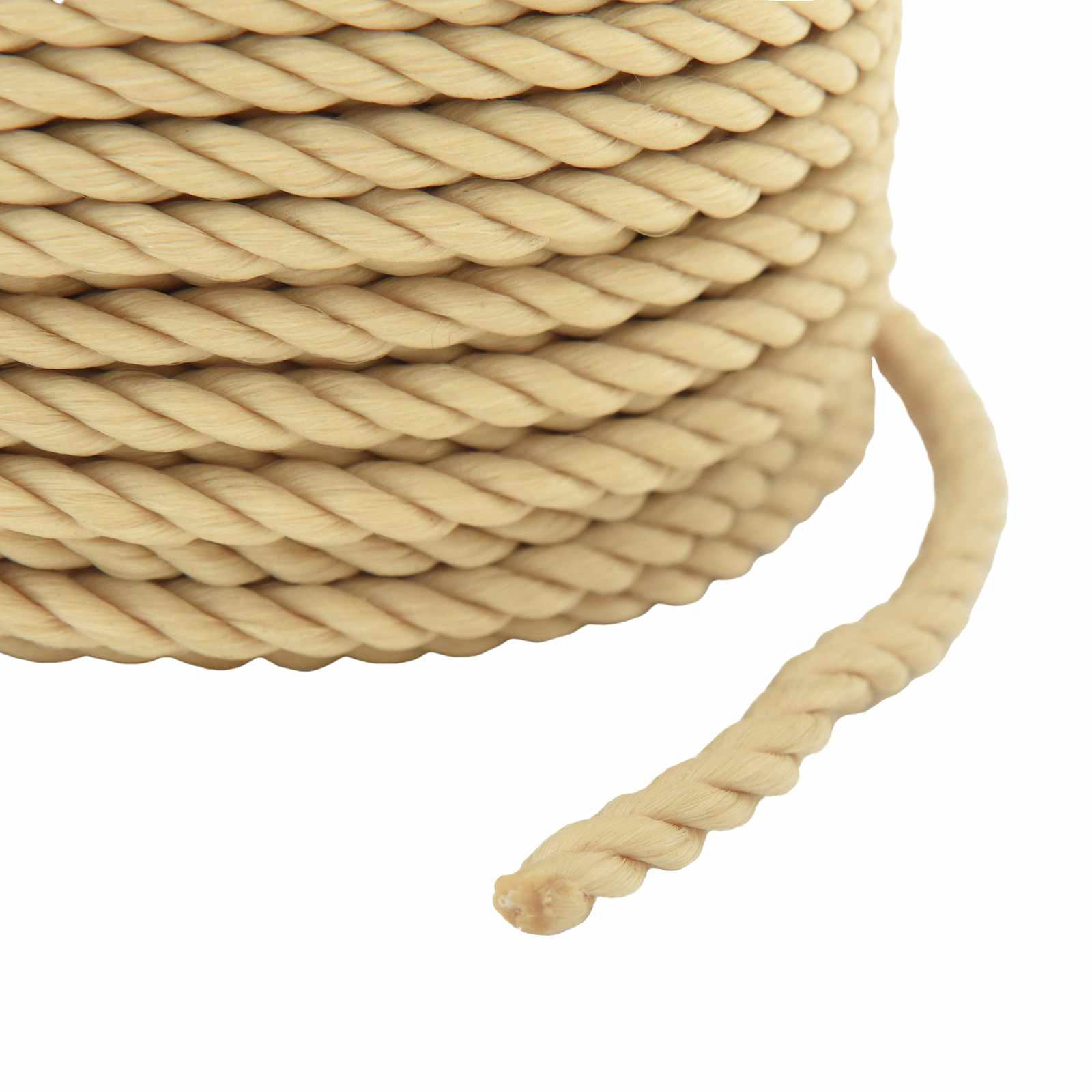 Bootsseil 5 mm 25 m Natur