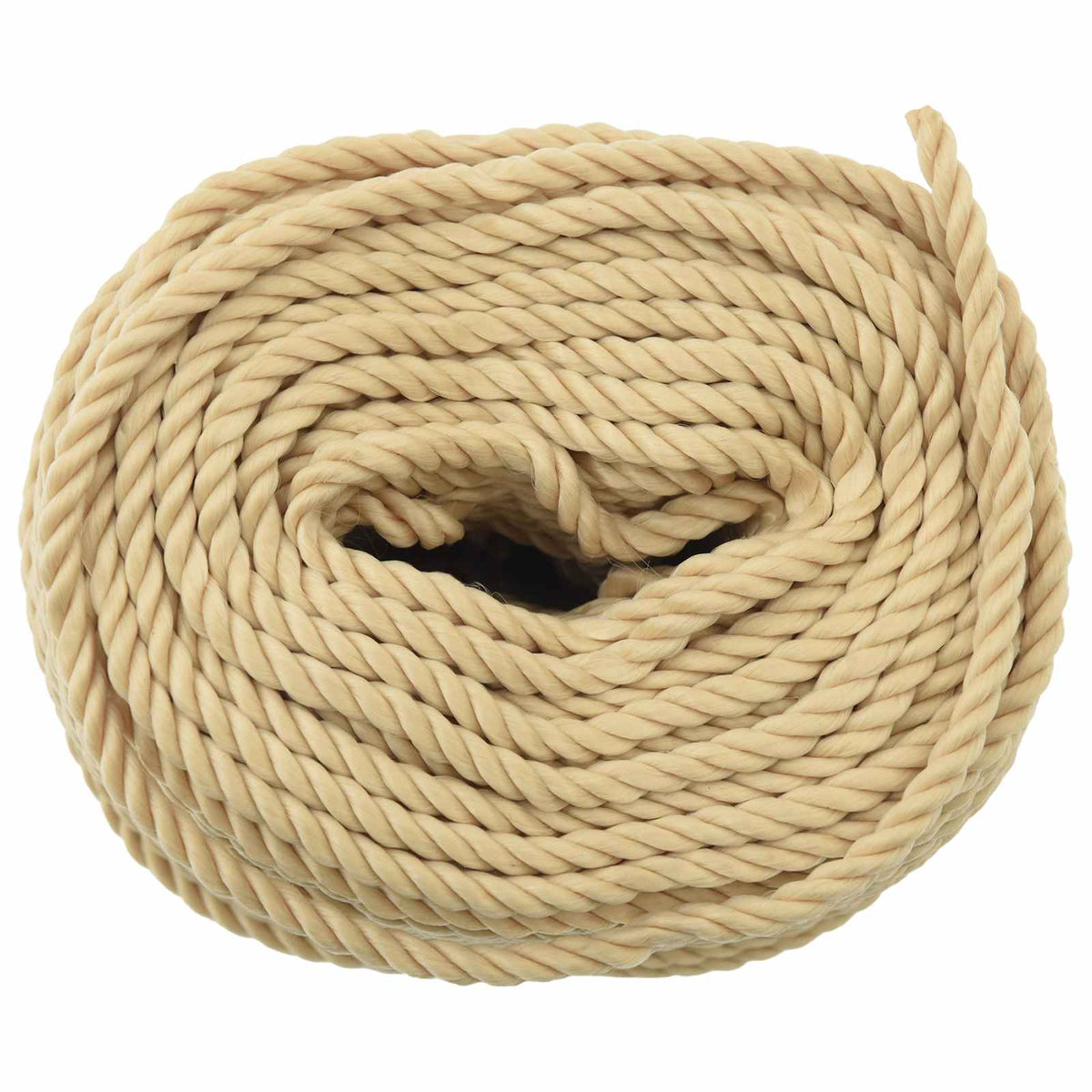 Bootsseil 5 mm 50 m Natur polypropylène