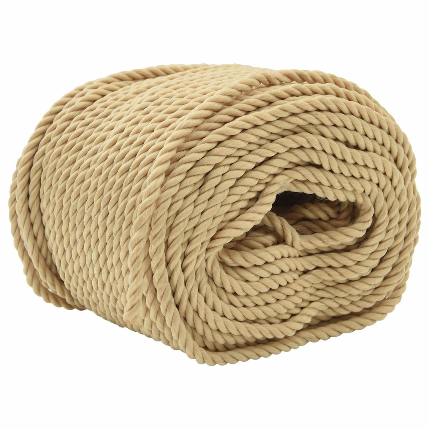 Bootsseil 6 mm 25 m Natur