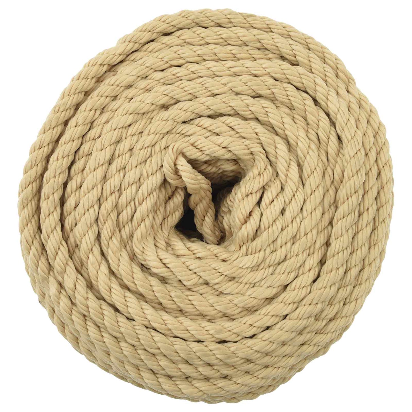 Bootsseil 8 mm 500 m Natur