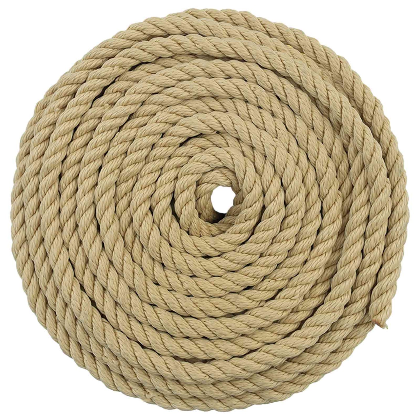 Bootsseil 10 mm 25 m Natur