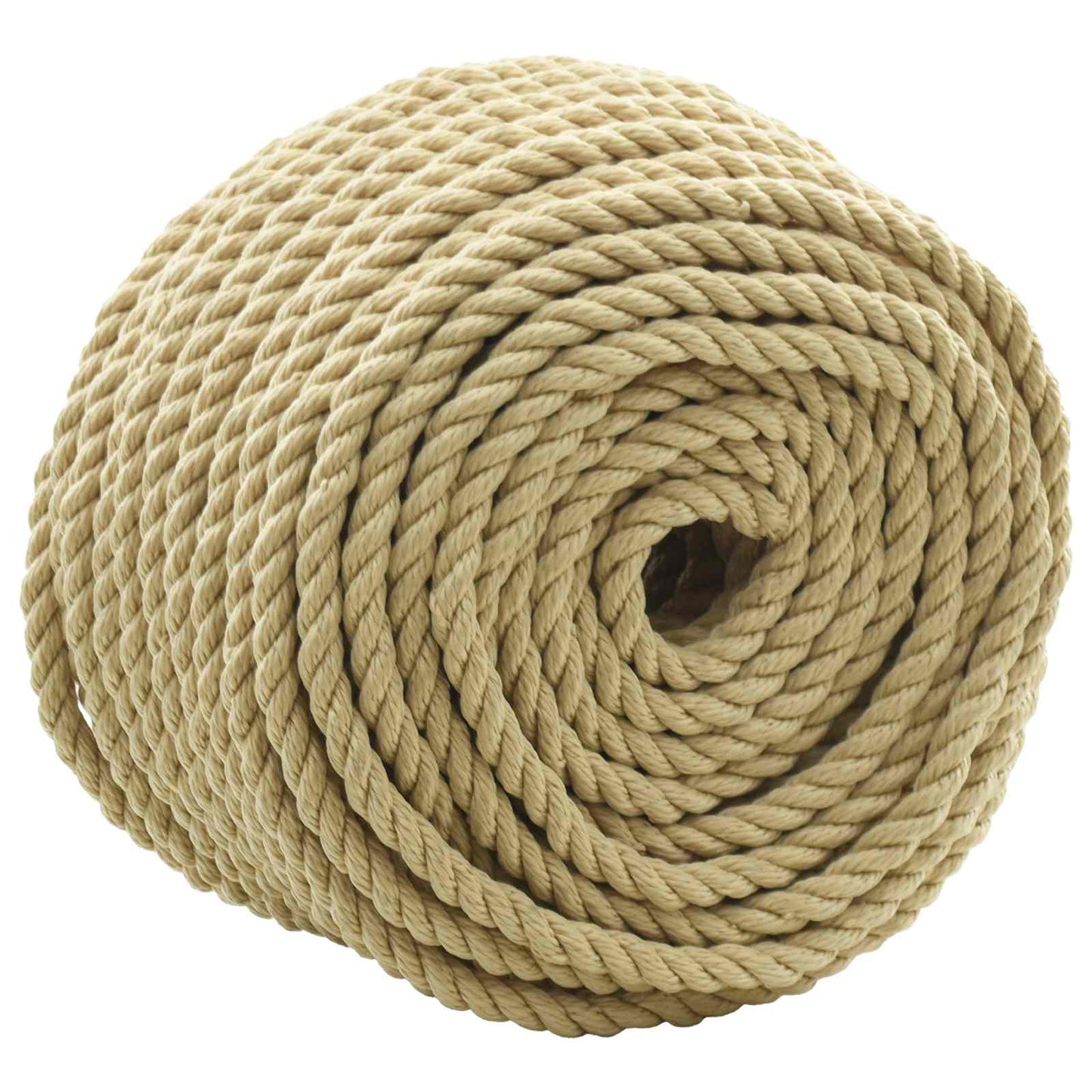 Bootsseil 12 mm 100 m Natur