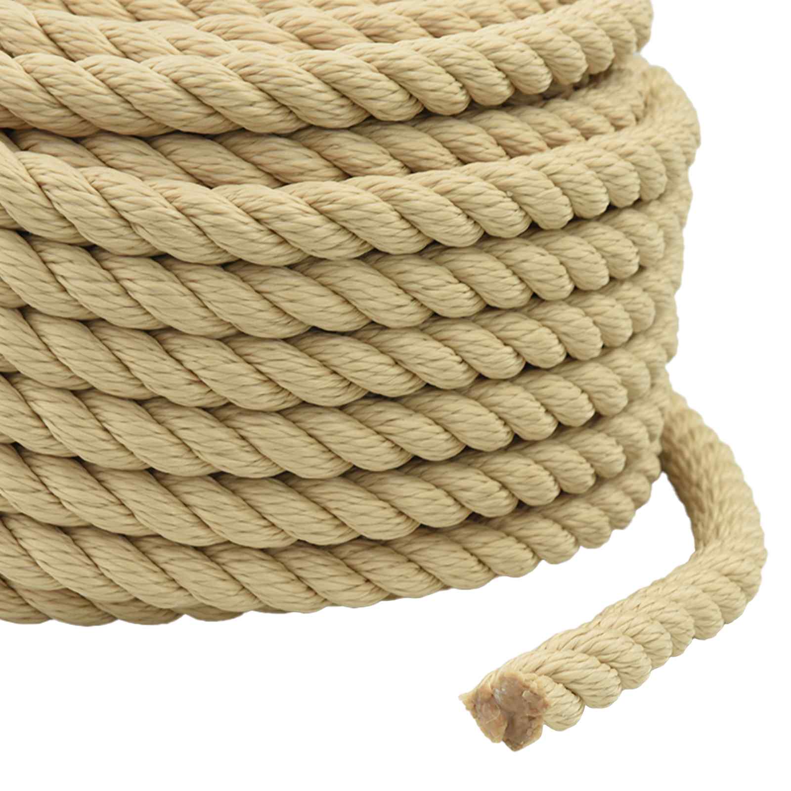 Bootsseil 2 mm 100 m Natur