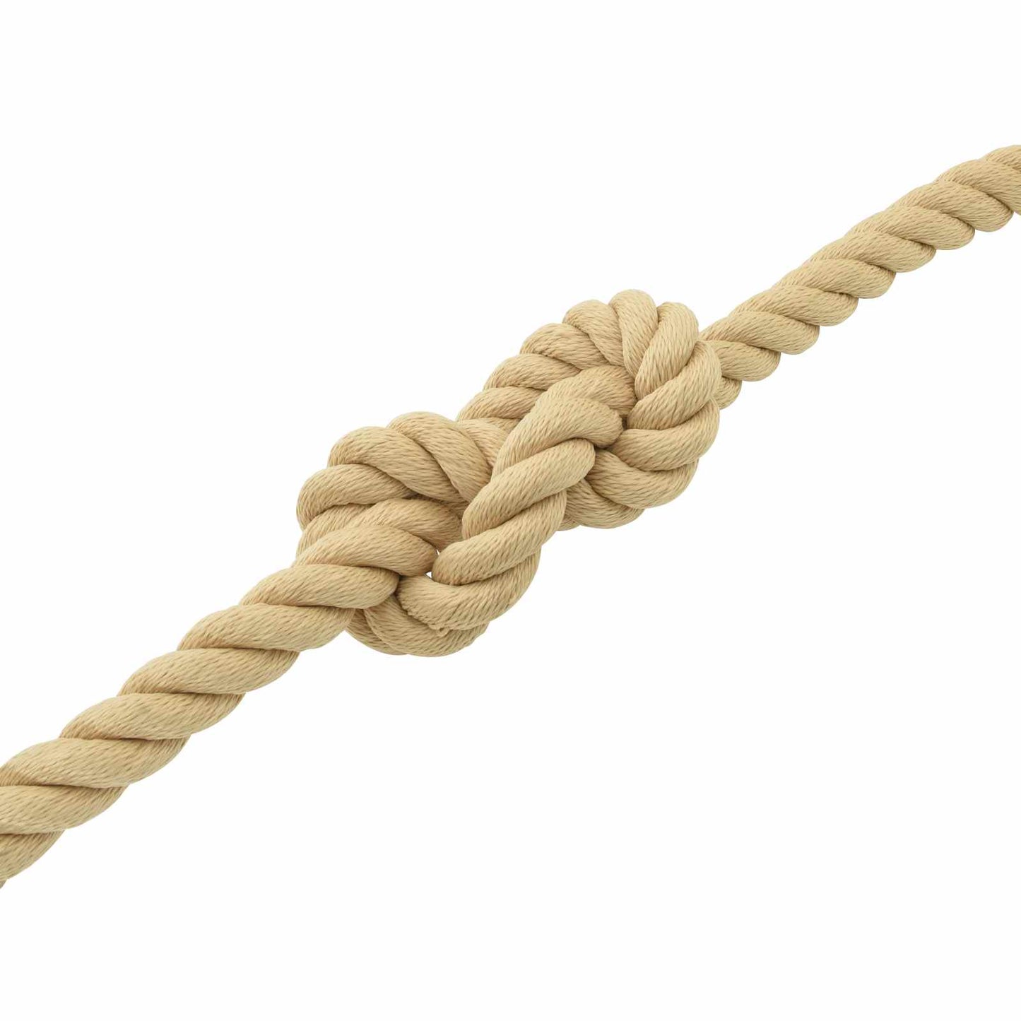 Bootsseil 4 mm 25 m Natur