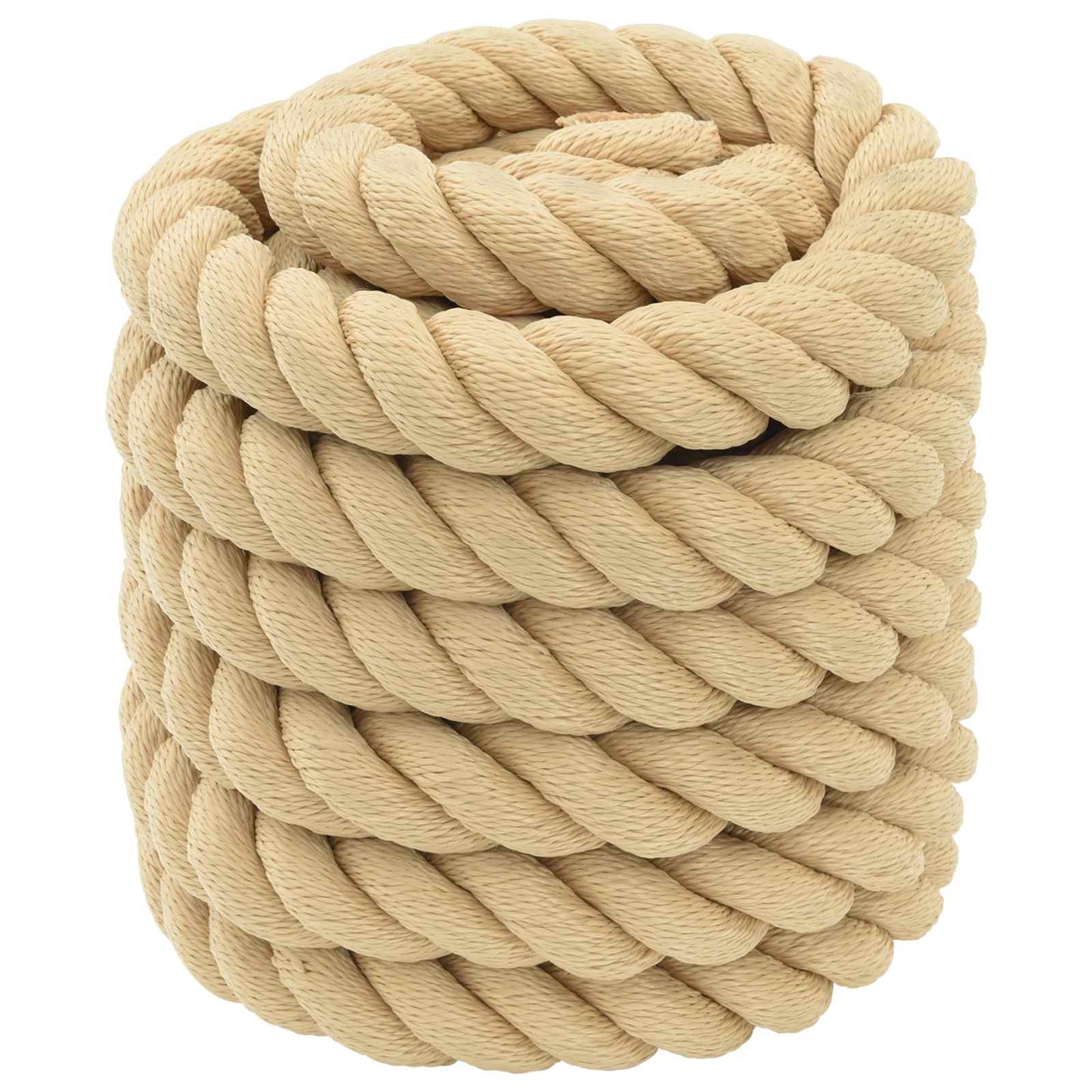 Bootsseil 5 mm 25 m Natur