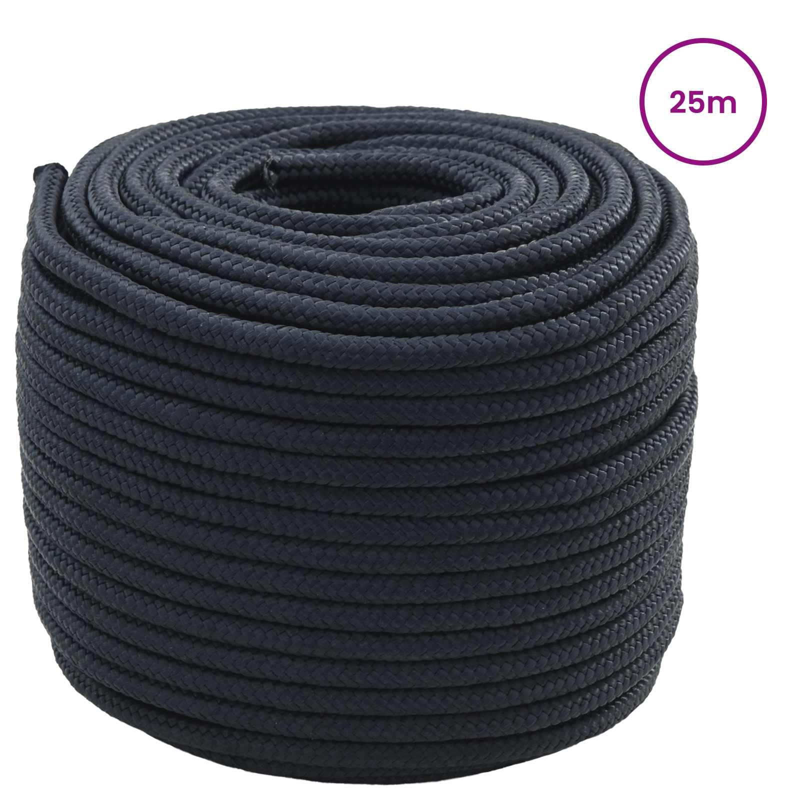 Bootsseil 1 mm 25 m Königsblau Polyester