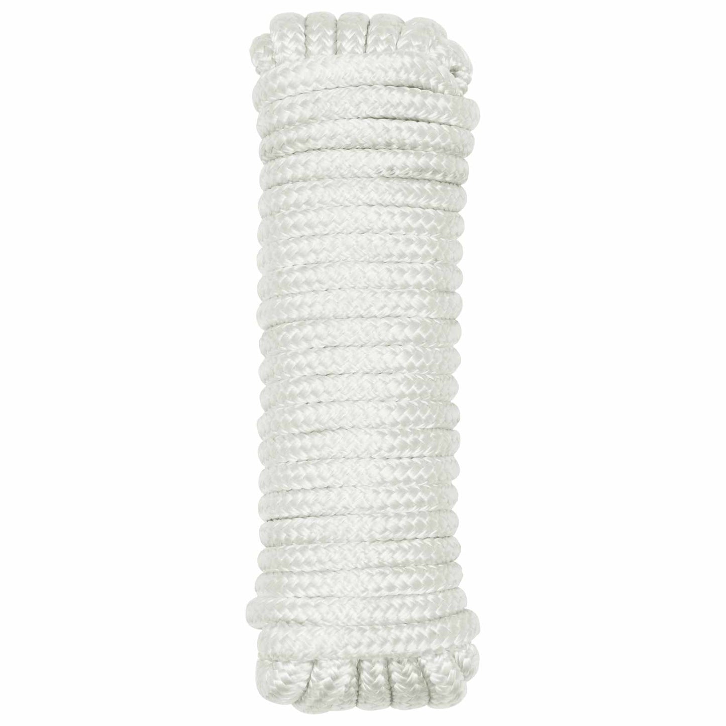 Bootsseil 10 mm 6 m Weiß Polyester