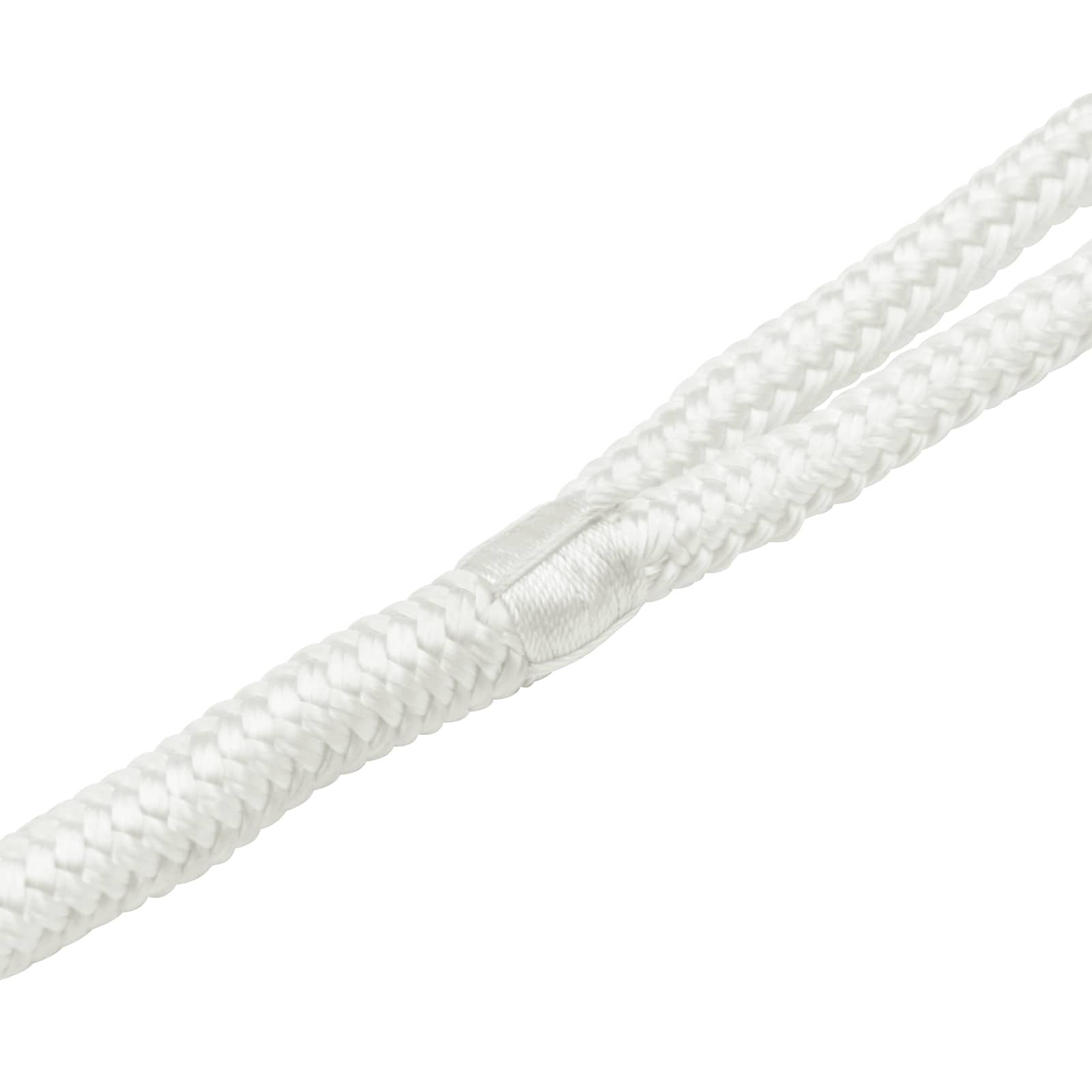 Bootsseil 10 mm 15 m Weiß Polyester