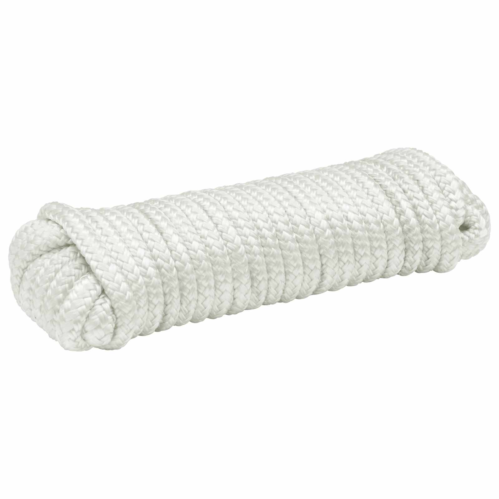 Bootsseil 12 mm 6 m Weiß Polyester