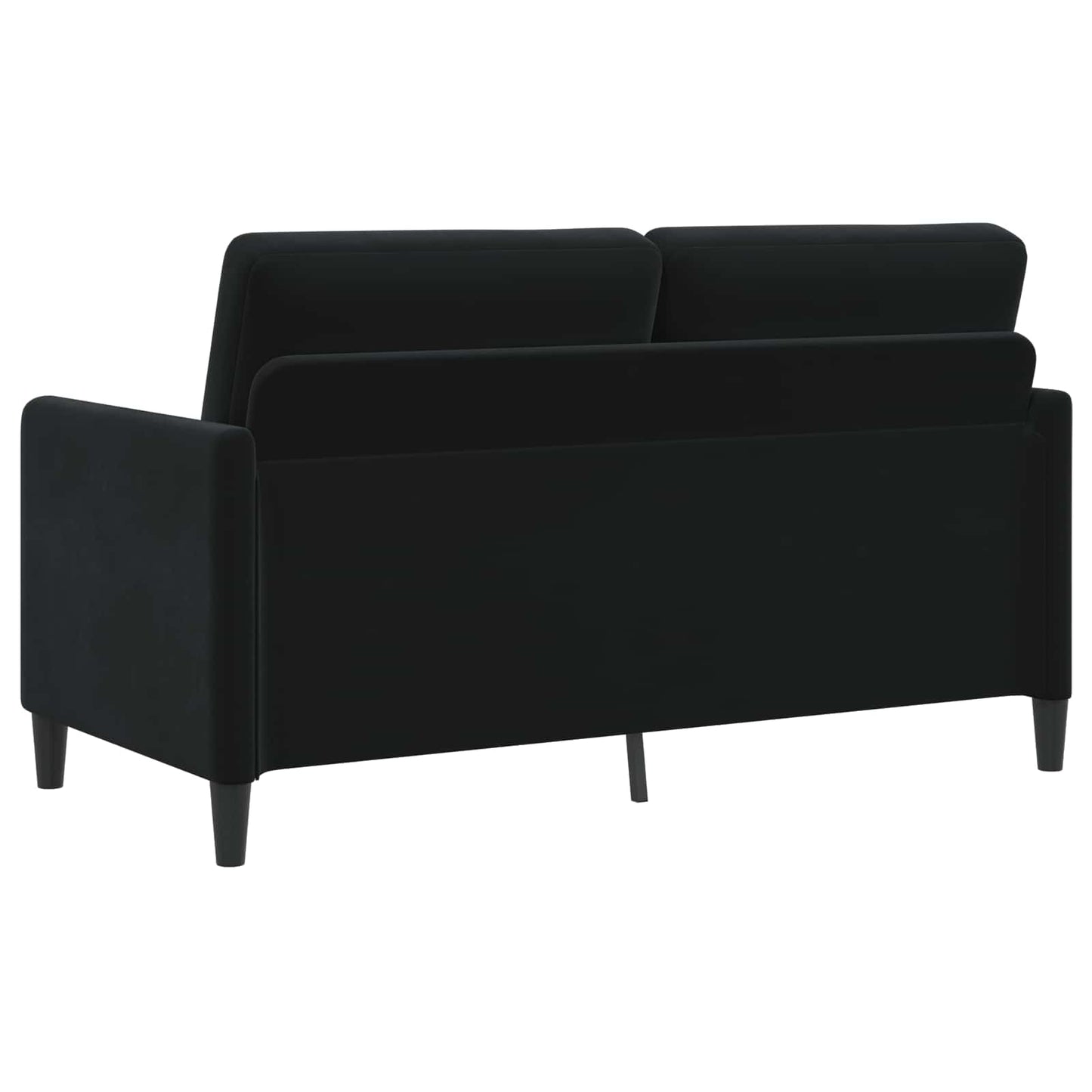 Sofa mit Stauraum Schwarz 152 x 78 x 87 cm Polyester