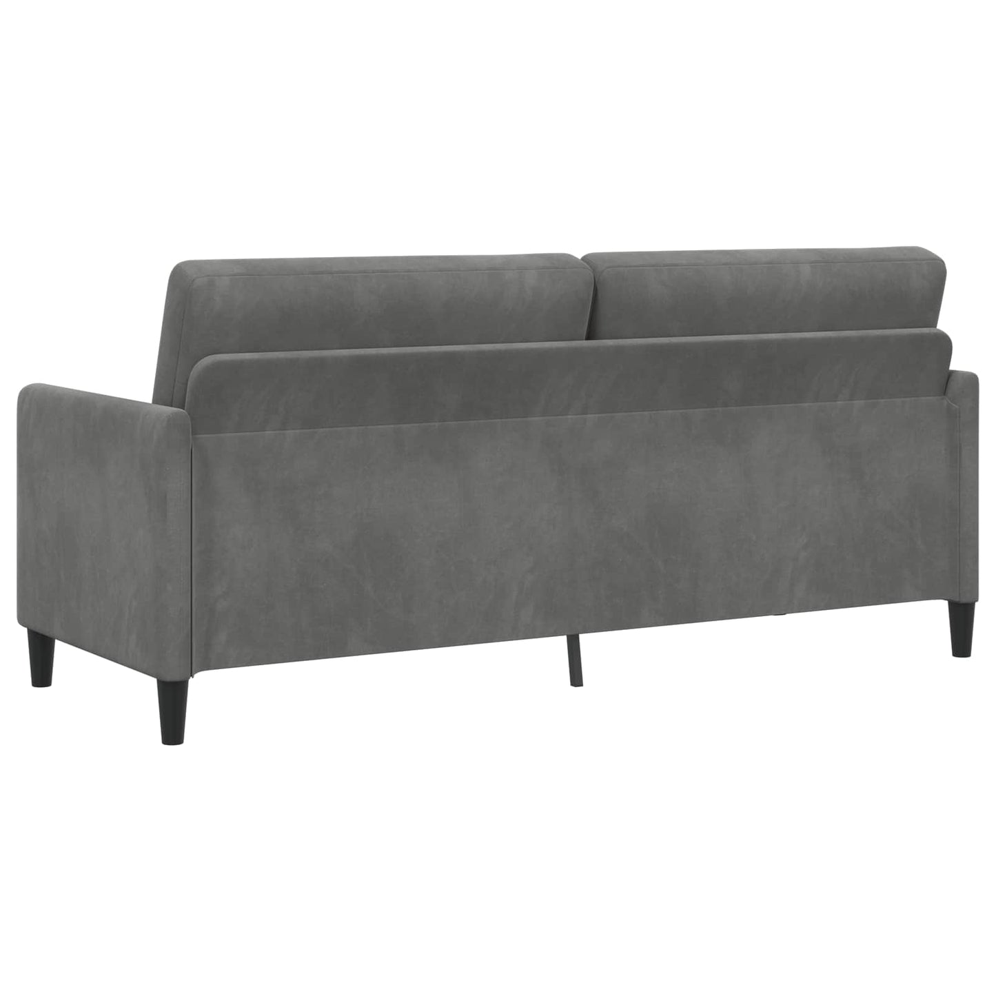Sofa mit Stauraum Dunkelgrau 192 x 78 x 87 cm Polyester