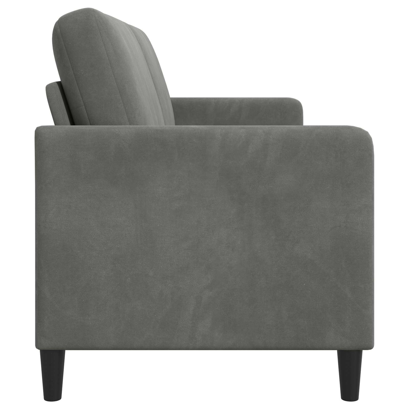 Sofa mit Stauraum Dunkelgrau 192 x 78 x 87 cm Polyester