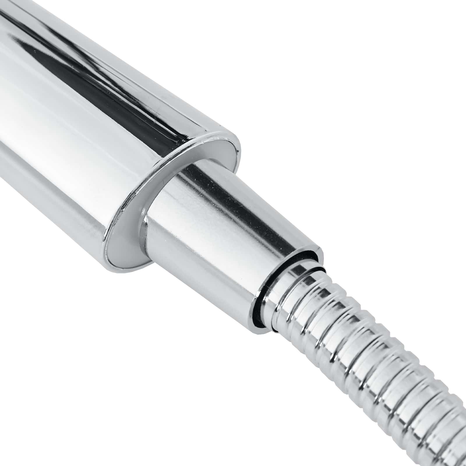 Duschkopfset Chrom 150 cm Edelstahl