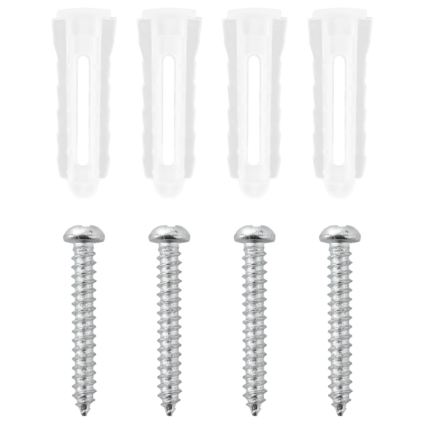 Duschsystem-Set Chrom 70 cm Edelstahl